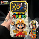 Super Mario Brós Para  Apple IPhone 14 Plus 12 13 14 Pro Max Proteção capinha iphone Covers 3D Cartoons Case Gifts